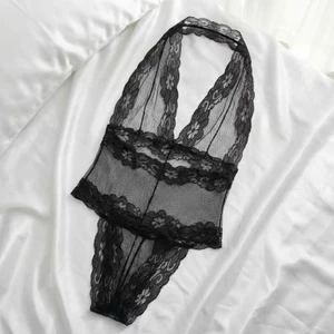 Bộ bodysuit - Bộ đồ lót liển thân ren hoa goi cảm 369