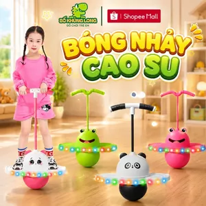 Bóng Nhảy Tăng Chiều Cao Cho Bé BỐ KHỦNG LONG Bóng Nảy Bóng Cao Su Không Mùi Cân Bằng Giúp Trẻ Tăng Vận Động