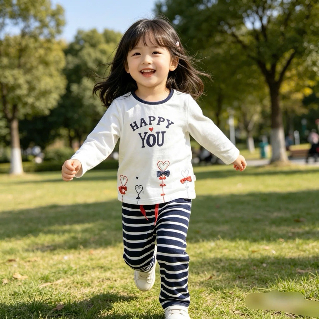 Set Bộ Bé Gái Nhung Lông Hoạ Tiết Giáng Sinh A200 Ấm Áp Mặc Noel Size 2-14Y (12-42kg)