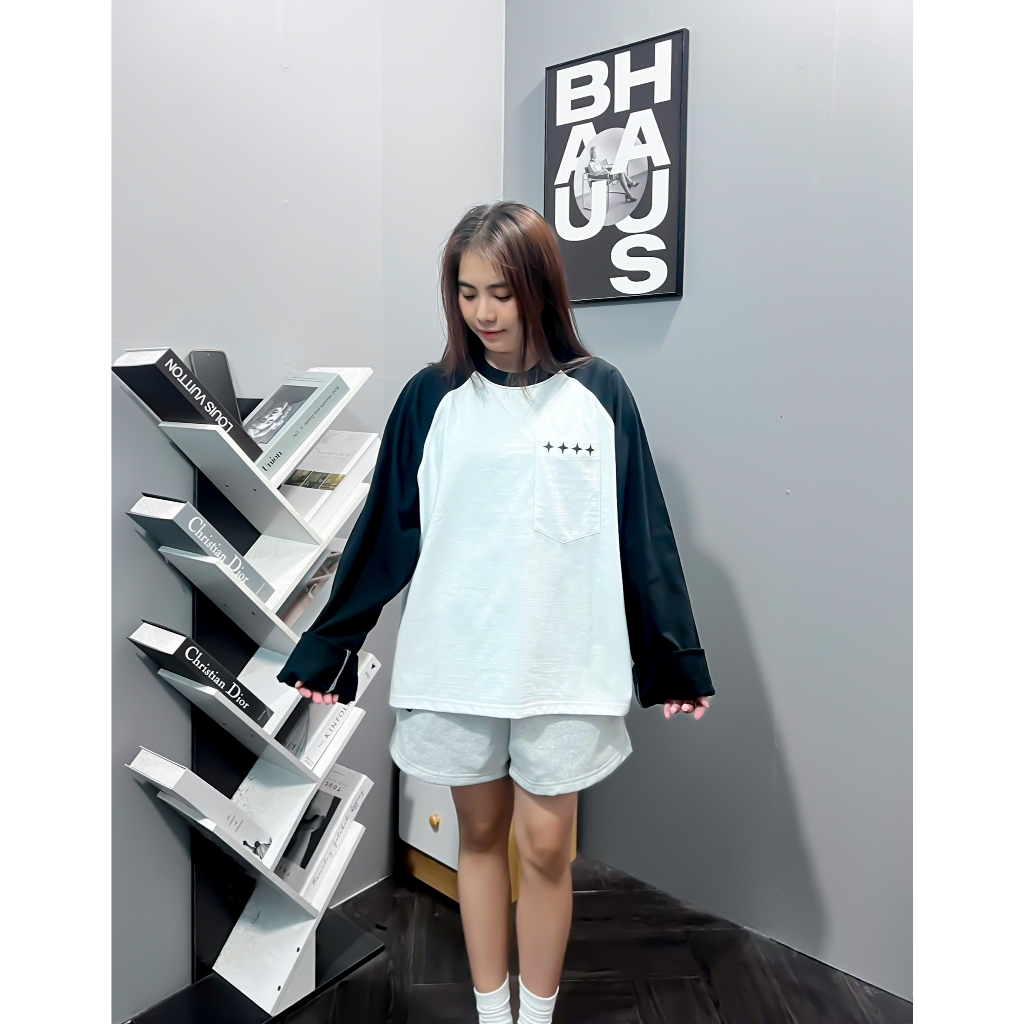 Áo Thun Tay Dài RAGLAN Thêu Chữ Local Brand Morpheus, Boxy LONGSLEEVE cotton, 260gsm