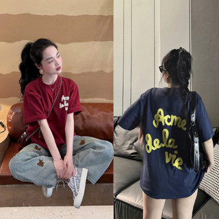 Áo thun in chữ ADL.V lưng ngực chất liệu Cotton thoáng mát mềm mịn đẹp hot 2025