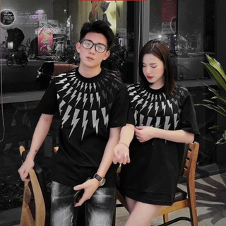 Áo Phông Nam Nữ Tia Sét, Áo Thun Unisex Nam Nữ Tia Sét Mới Nhất