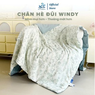 Chăn hè chần bông Cotton Đũi Windy M2T BEDDING kích thước 2mx2m3 dùng 4 mùa quanh năm