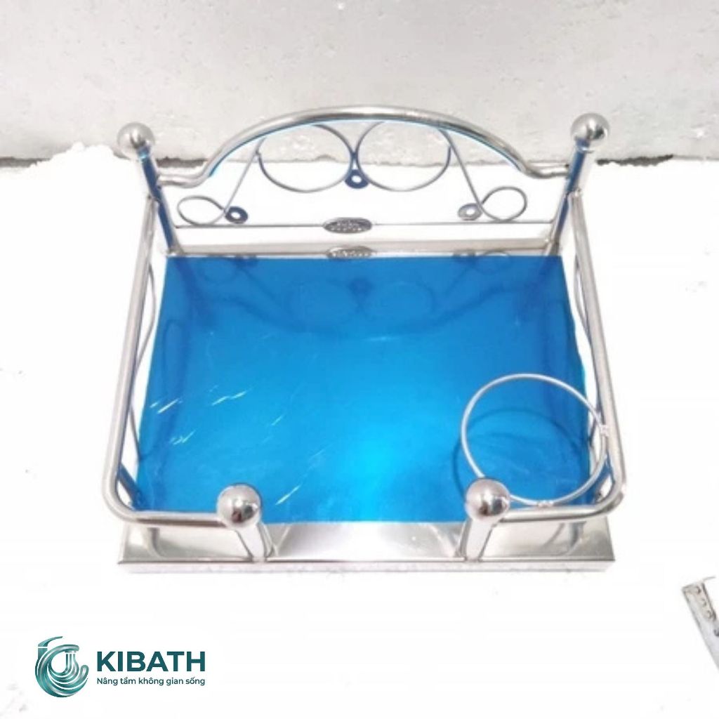 Bàn Thiên Inox Treo Tường Sáng Bóng, Bàn Thờ Thông Thiên Ngoài Trời Chống Gỉ Sét Đa Năng