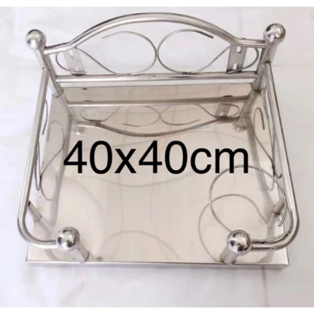 Bàn Thiên Inox Treo Tường Sáng Bóng, Bàn Thờ Thông Thiên Ngoài Trời Chống Gỉ Sét Đa Năng