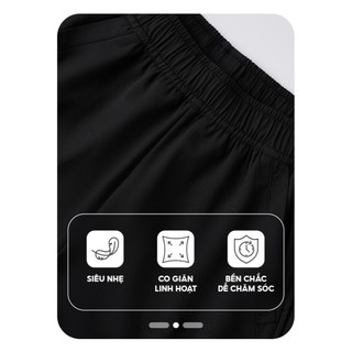 [COOLER & CLOSER] Quần short nữ thể thao YODY siêu nhẹ 2 lớp WAJT26S002