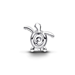 [Pandora Cycle D26] Charm Pandora Bạc Rùa Biển Openwork - Hành Trình Bình Yên