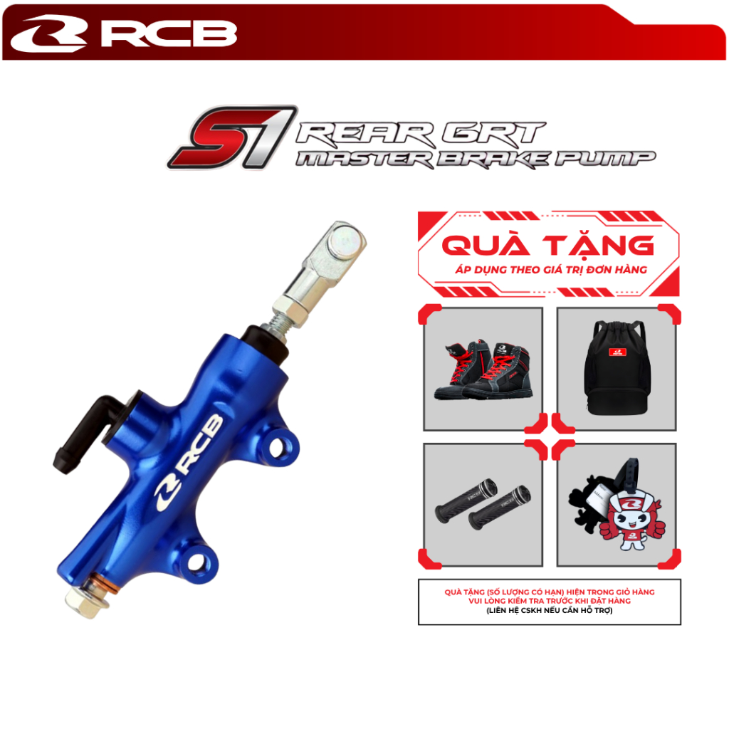 Ben Đạp S1 RCB REAR GRT Master Brake Pump