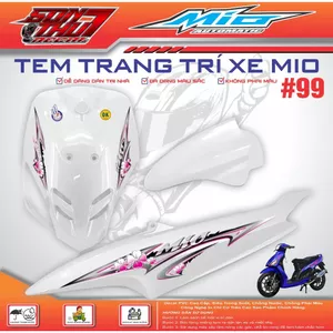 TEM XE MIO SPORT #99 (CHẤT LIỆU CAO CẤP - SIÊU NÉT - SIÊU ĐẸP - SIÊU CUTE)