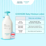 Combo Sữa Tắm Gội Và Lotion Dưỡng Ẩm GOONGBE Lành Tính Dành Cho Bé 350ml — ảnh 2