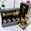 Cao hắc sâm đông trùng hạ thảo nấm linh chi hàn quốc, hộp 4 lọ x 240g - Korean black red ginseng gold
