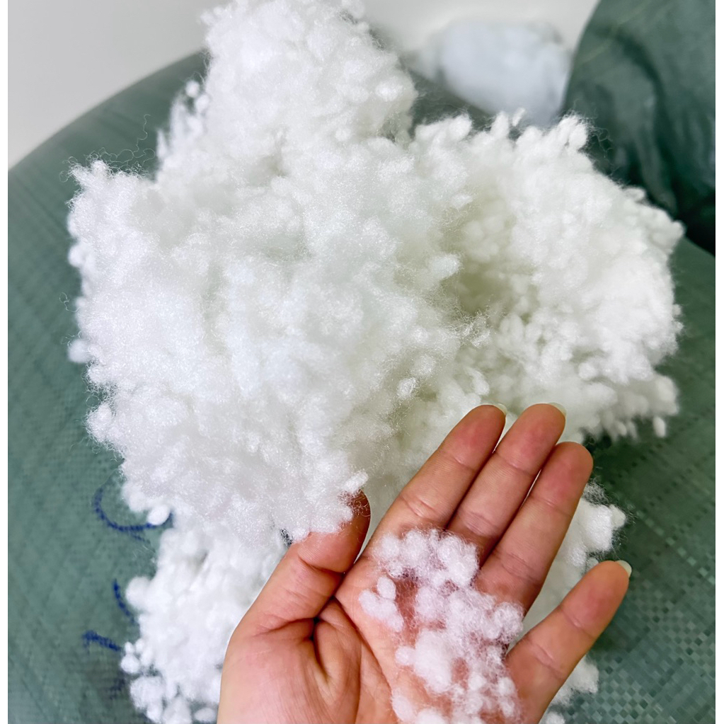 Bông gòn bi 1kg * Bông gòn bi làm handmade * Bông gòn nhồi thú len