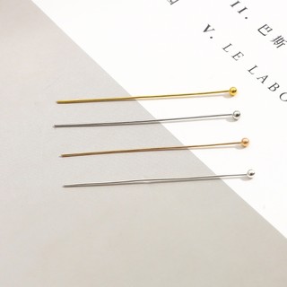 Ghim Đầu Bi Thép Không Gỉ 200 Cái Độ Dài 16-50mm Chuyên Dụng Làm Trang Sức Thủ Công
