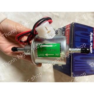 Bơm xăng, Bơm dầu 12v 24v HEP-02A cho ô tô xe tải công nông ( giá 1 chiếc ).D