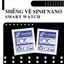 Miếng Vệ Sinh Đồng Hồ Nano Cao Cấp – Khăn Lau Màn Hình, Kính, Điện Thoại Mềm Mịn Không Trầy Xước