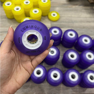 Bánh đèn giày patin Seba Luminous - Bánh cao su đặc độ cứng 85A , size 72-80mm