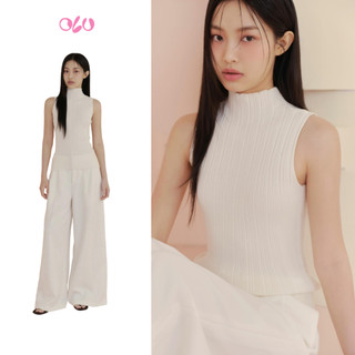 Quần kaki OLV ống suông trẻ trung dễ phối High Waist Wide Leg Pants nhiều màu phù hợp mọi dịp