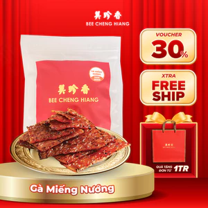Gà miếng nướng Bee Cheng Hiang - Sliced Chicken - Singapore Bakkwa