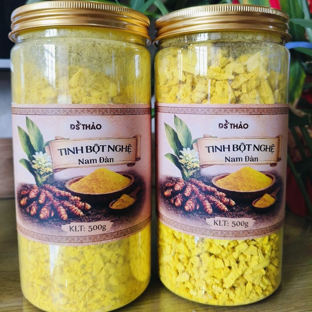 1kg Tinh bột nghệ đỏ Nam Đàn loại nguyên hạt Ds Thảo