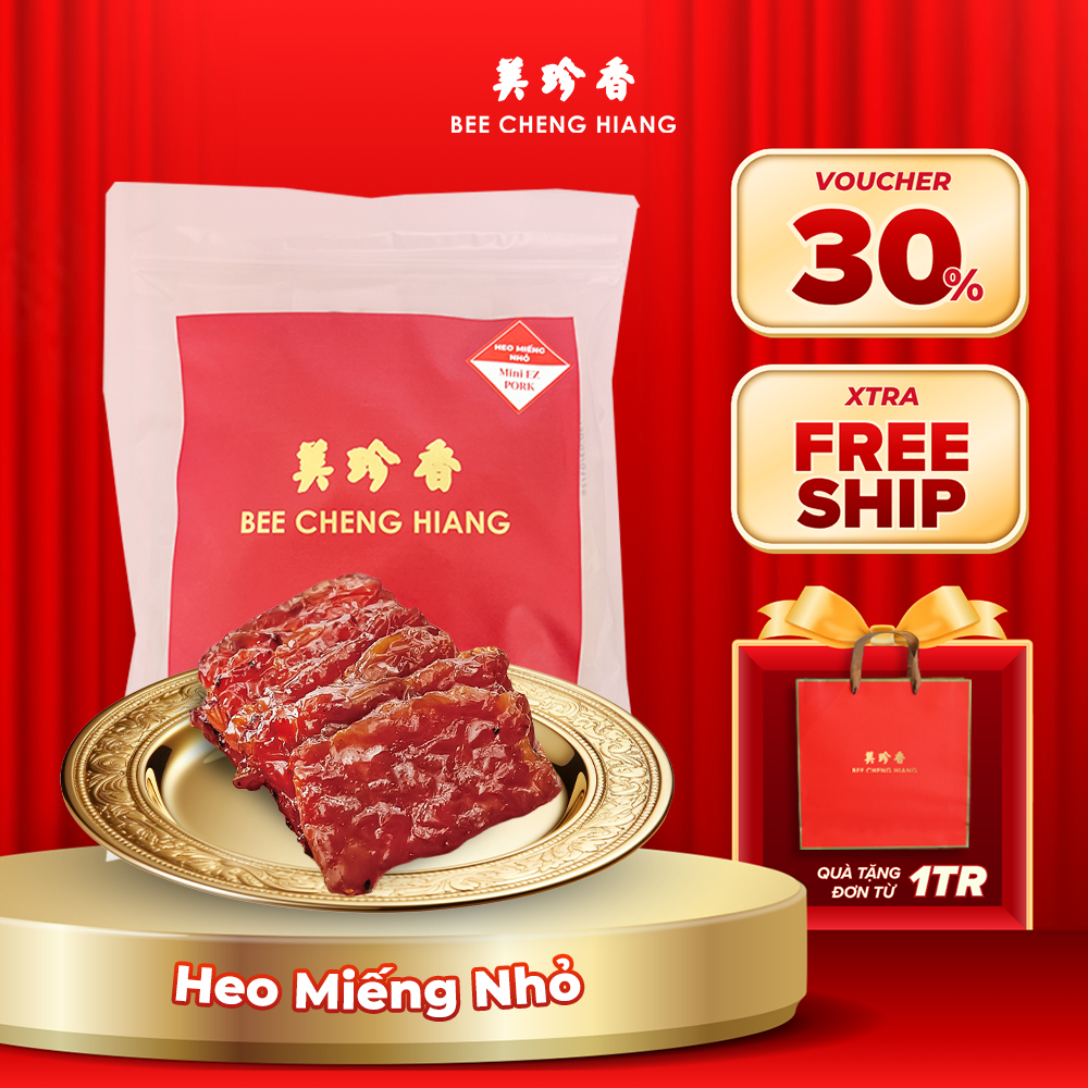 Heo miếng nhỏ Bee Cheng Hiang - Mini EZ Pork - Singapore Bakkwa