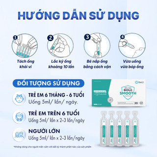 [Quà Tặng] Men Vi Sinh BioLG Smooth 2 Tỷ Lợi Khuẩn Hỗ Trợ Tiêu Hóa Khỏe, Giảm Táo Bón, Tiêu Chảy