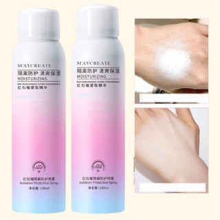 Xịt Chống Nắng Body MAYCREATE Nâng Tone Trắng Sáng Da Mịn Màng Dễ Thấm Không Nhờn Rít Lâu Trôi 150ML