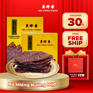 Bò miếng nướng Bee Cheng Hiang Hộp giấy 280g/480g - Sliced Beef (box) - Singapore Bakkwa