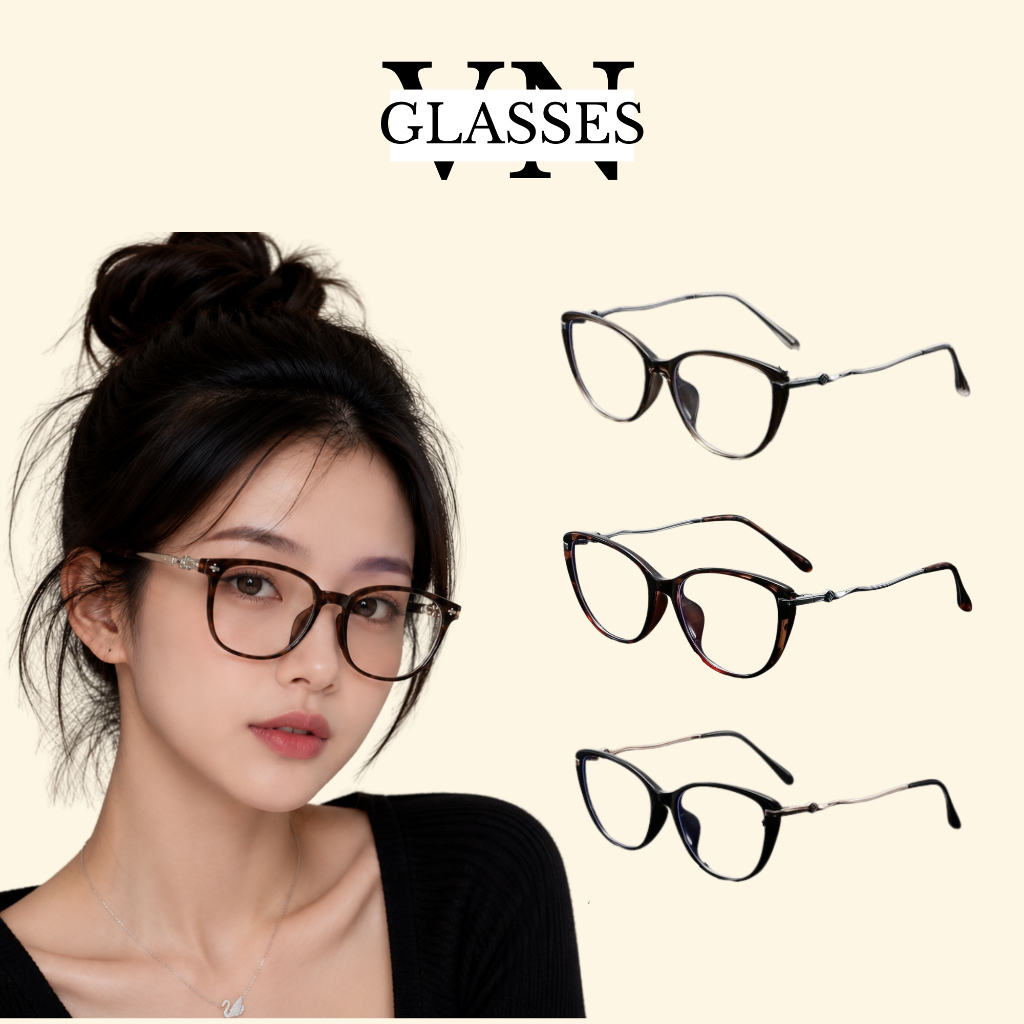 Kính dáng  cổ điển thời thượng chống ánh sáng xanh phong cách Hàn Quốc 86055