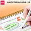 Bút Lông Màu Fiber Pen Deli 20/36 Màu Pastel Basic Ngòi Chóp Rửa Được- Dùng Tô Vẽ Nét Calligraphy Nhanh K