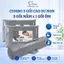 Gối Cao Su Non Memory Foam - 2 Gối Nằm 1 Gối Ôm, An Toàn Khi Sử Dụng, Thoáng Mát, Êm Ái