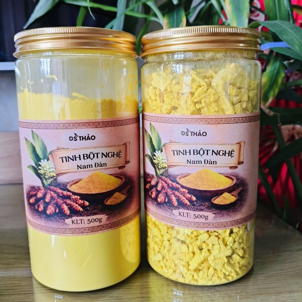 500g Tinh bột nghệ đỏ Nam Đàn -Ds Thảo
