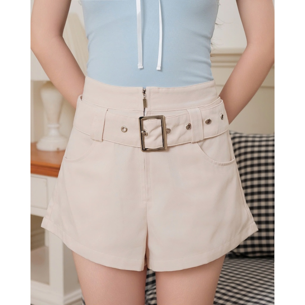 Quần Short Nữ  ONKILL SHORTS Phối Belt Cá Tính SECODEE