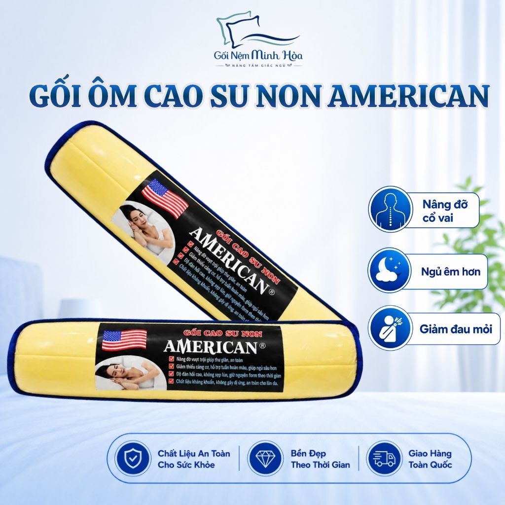 Ruột Gối Ôm Cao Su Non Memory Foam - Êm Ái, Kháng Khuẩn, Nâng Đỡ Giấc Ngủ Ngon, An Toàn Khi Sử Dụng