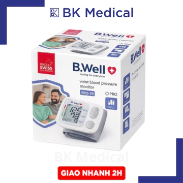 Máy Đo Huyết Áp Cổ Tay B.Well Pro-29 – Giải Pháp Theo Dõi Huyết Áp Tiện Lợi Cho Gia Đình Hiện Đại