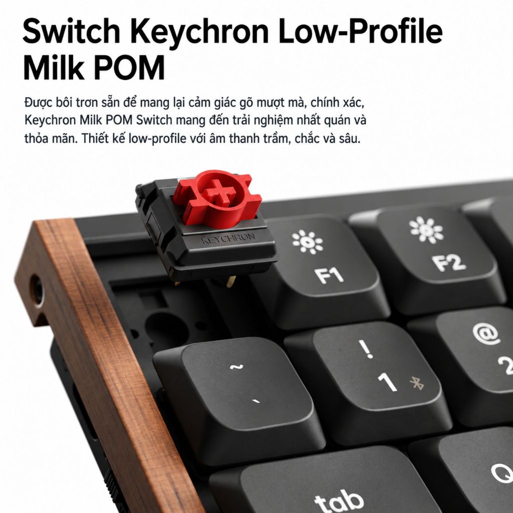 (Special Edition) Bàn phím cơ Keychron K3 Max SE Ultra Slim | Hot Swap | RGB | 2.4GHz&Bluetooth 5.2