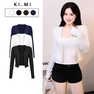 Áo Khoác Cardigan Nữ Dáng Vừa Form Suông Nhẹ Chất Liệu Cotton Mềm Mại Mặc Mùa Hè