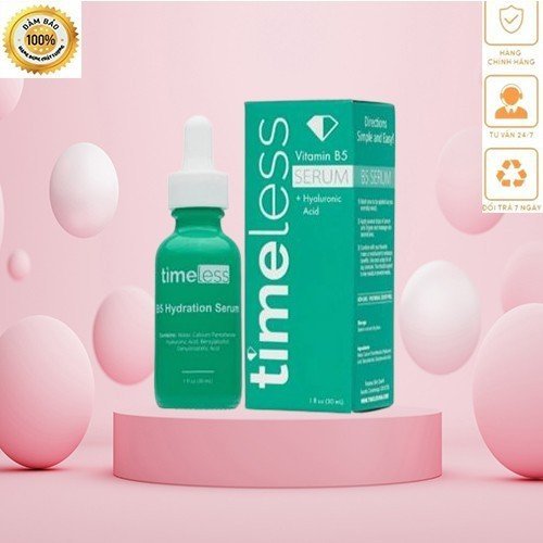 Serum Timeless Vitamin B5 Serum Timeless Vitamin B5 + Hyaluronic Acid 30ml dưỡng ẩm phục hồi da