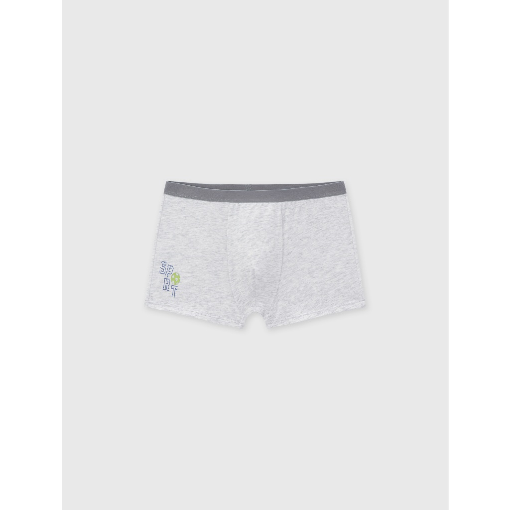 Combo 3 quần sịp đùi bé trai CANIFA quần lót mix màu chất liệu cotton pha mềm mại 2US26A001
