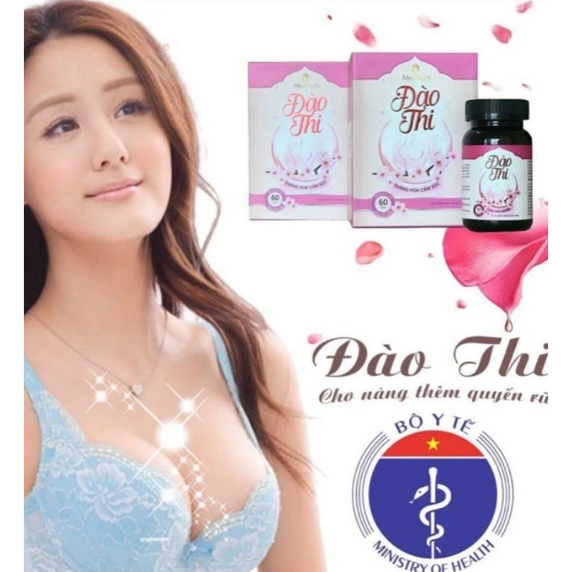 Viên Uống Nở Ngực Đào Thi Tăng Size Vòng 1 trong 2 tuần [Hàng Chính Hãng]
