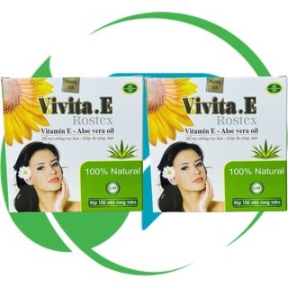 Vivita.E Rostex Trắng 100 Viên - Rostex - Vinaphar - Vitamin Phục Hồi
