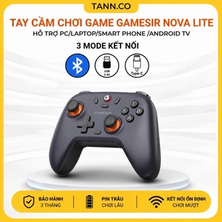 [Chính hãng] Tay cầm chơi game GAMESIR NOVA LITE bluetooth/2.4G/dây ,hỗ trợ PC, SWITCH, ANDROID, IOS.