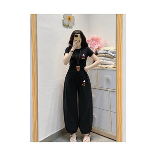 Set bộ áo bbt mix quần bom chất tăm - in mickey