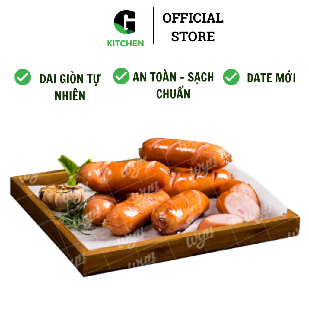 Xúc xích xông khói HOTTT WYN G Kitchen 450g [Giao nội thành HCM]