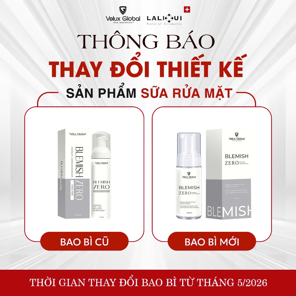 Sữa rửa mặt keo ong tạo bọt LALIHUI làm sạch, kiềm dầu, hỗ trợ giảm mụn, không gây khô da