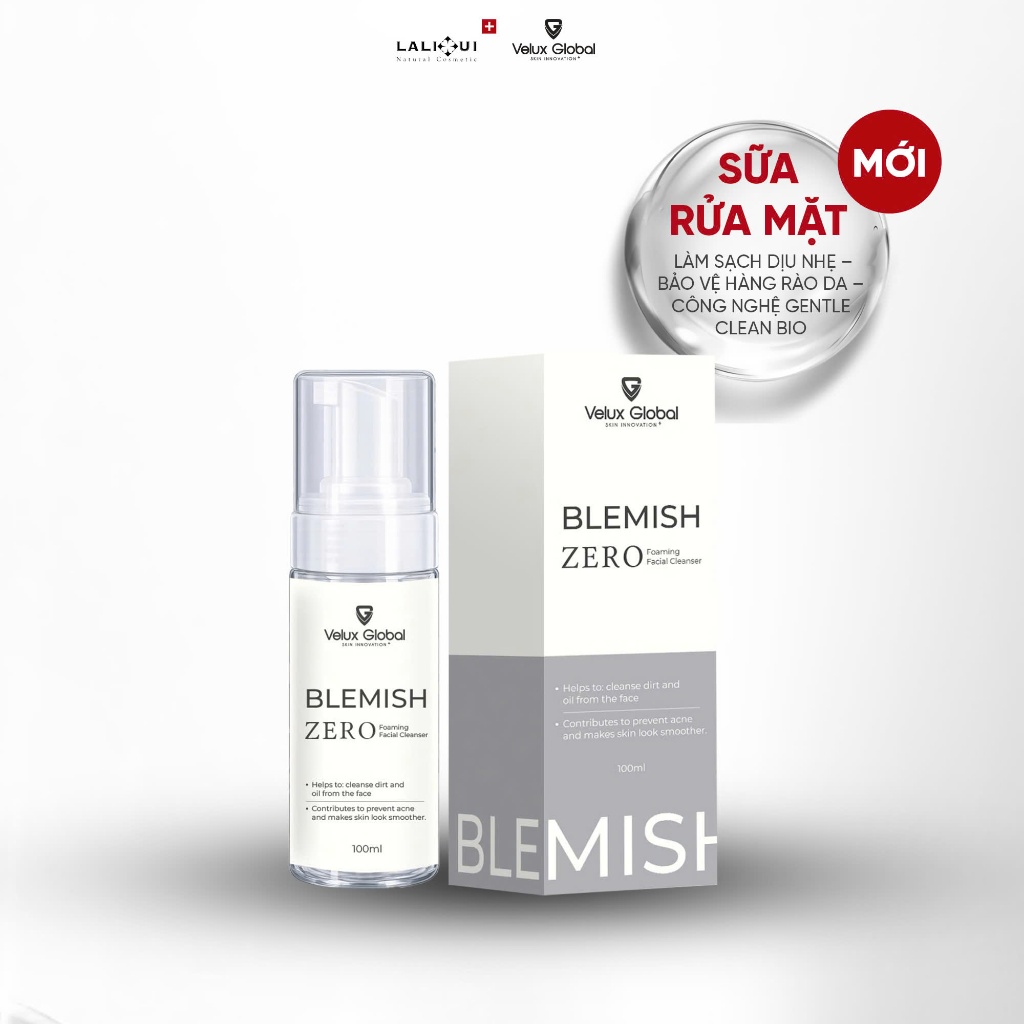 Sữa rửa mặt keo ong tạo bọt LALIHUI làm sạch, kiềm dầu, hỗ trợ giảm mụn, không gây khô da