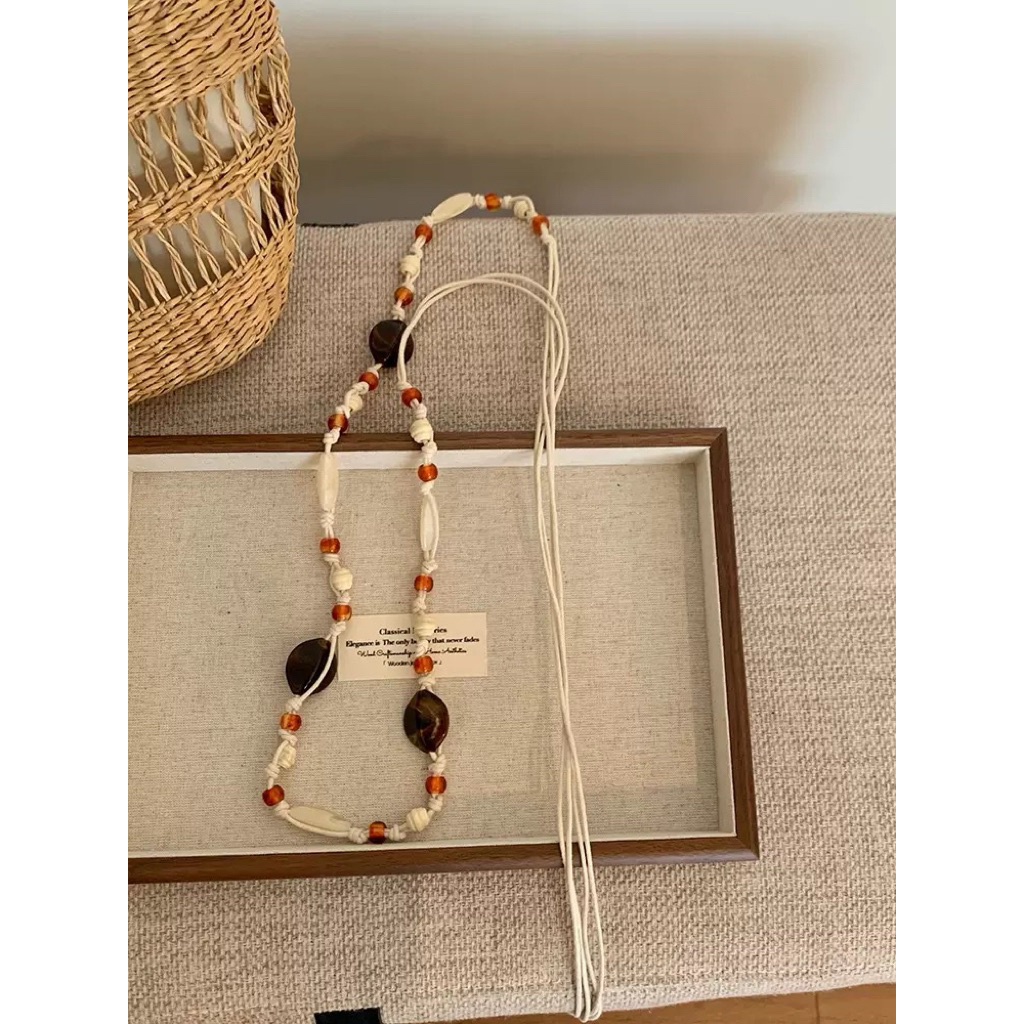 Dây chuyền eo bụng Bện sợi thừng QUEMEO phong cách Boho cô nàng cá tính dây bụng dây eo PHIÊN BẢN MỚI