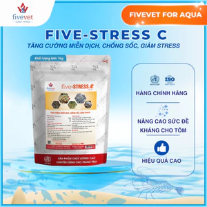 Bổ Sung Vitamin C Làm Giảm Stress Duy Trì Thể Trạng Tôm Cá Sốc Thời Tiết Bỏ Ăn Five-Stress C