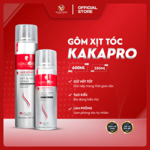 Gôm Xịt Tóc KAKAPRO Giữ Nếp Cực Lâu Khô Nhanh Không Bết Dễ Tạo Kiểu Giữ Form Tóc Lâu Bền