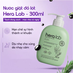 Nước giặt đồ lót chuyên dụng HeraLab 300ml hỗ trợ kháng khuẩn