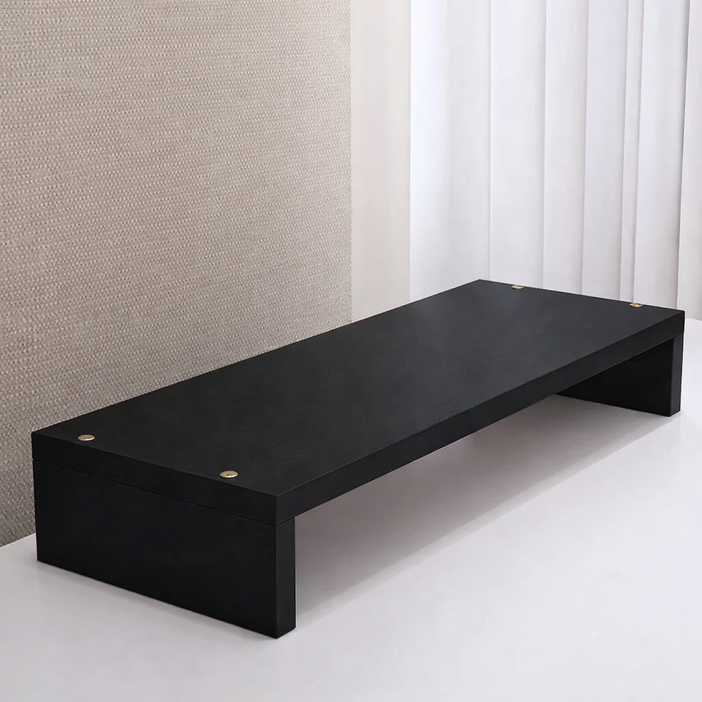 Kệ ngang để màn hình vi tính , decor trang trí bàn làm việc , gỗ mdf dày 17mm phủ melamin | BigBuy360 - bigbuy360.vn